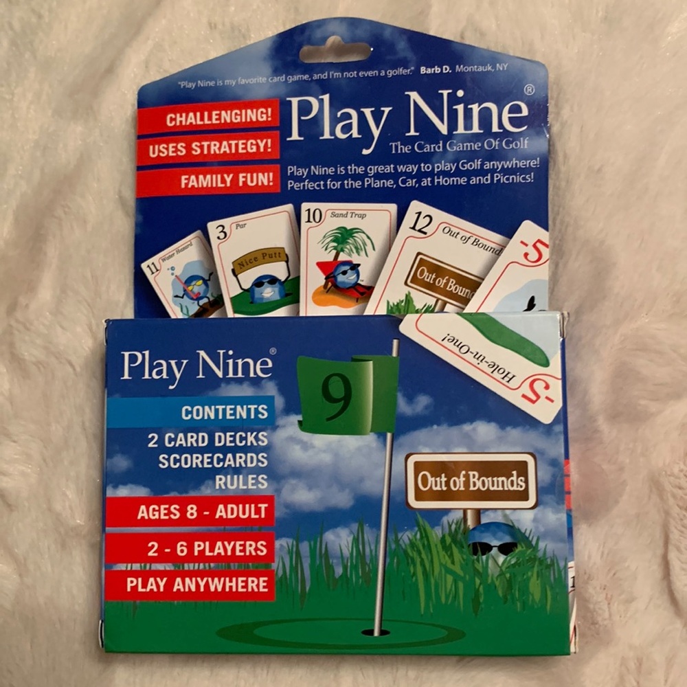 Play Nine Golf Card Game